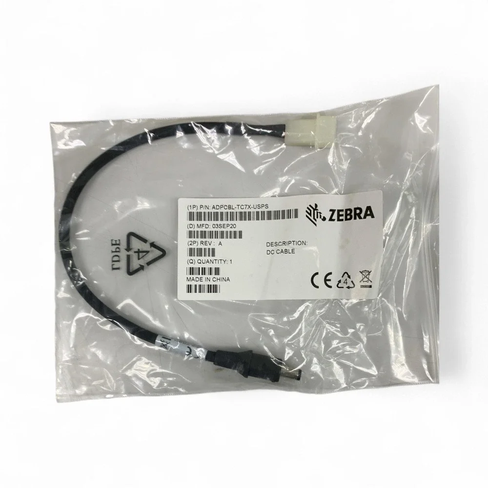 Zebra Technologies  CRD-TC7X-CVCD1 Vehicle Cradle Charger  With DC Cable NIB